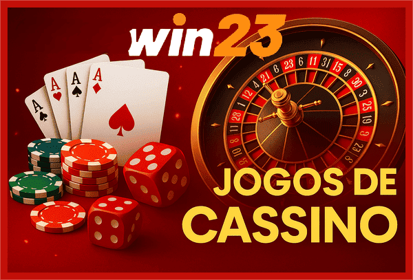 Variedade de jogos WIN23 com 2.500 opções.